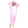 Women Unicorn Pajamas Sets Flannel Homewear Animal Pajamas Kigurumi  Winter Starry sky unicornio Nightie pijama mujer Sleepwear