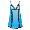 Women Nightgown Nightwear Sexy Lingerie Lace Nightdress V-neck Nightie Vintage Sleepwear Female Pijama Straps