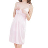 2019 Summer Nightdress Womens Black Vintage Lace Satin Nightwear Women Lingerie New Sexy V Neck Mini Dress Sleepwear Women