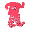 Autumn 2-7Y kids Santa Claus kids Pajamas/Pyjamas baby boy clothes children's Cartoon clothing summer cotton sleepwear wholesale
