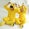Kigurumi Unicorn Pajama Adult Animal Pikachu Onesie Men Women Couple 2019 Winter Pajamas Suit Onesies Sleepwear Flannel Pijamas