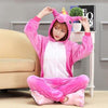 Kigurumi Unicorn Pajama Adult Animal Pikachu Onesie Men Women Couple 2019 Winter Pajamas Suit Onesies Sleepwear Flannel Pijamas