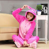 Kigurumi Unicorn Pajama Adult Animal Pikachu Onesie Men Women Couple 2019 Winter Pajamas Suit Onesies Sleepwear Flannel Pijamas