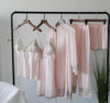 2019 European Ladies Pajamas Sets Satin Sleepwear 5 Pieces Pyjamas Sexy Lace Sleep Lounge Sleeveless Pijama Silk Nightwear