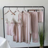 2019 European Ladies Pajamas Sets Satin Sleepwear 5 Pieces Pyjamas Sexy Lace Sleep Lounge Sleeveless Pijama Silk Nightwear