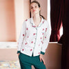 Autumn Winter 100% Cotton Women's Home service Suits Women Long johns Pajamas set Pajamas for Female Pyjamas Sleepwear
