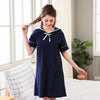 2019 Summer Women sleeveless Nightgown Home Wear Lovely Nightgowns for Women fashion print Girl Sleepwear Cotton Nightgown Shirt