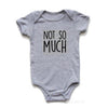 Totally Planned and Not So Much Newborn Twin Baby Clothes Summer Short Sleeved One-piece Unisex Baby Body Sleepwear