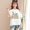 2019 Summer Girls Pijamas Mujer Summer Comfortable Women Pajamas Sets Short Sleeve Thin Cotton Home Wear Serve Lovely Sleepwear