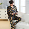 BZEL Sleepwear Women's Couple Pajamas Pijamas Women Satin Pyjama Woman Home Wear Silk Pyjama Set Home Suit Big Size Dropshipping