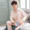 BZEL Sleepwear Women's Couple Pajamas Pijamas Women Satin Pyjama Woman Home Wear Silk Pyjama Set Home Suit Big Size Dropshipping