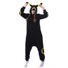 Kigurumi Cartoon Onesie Pokemon Cosplay Umbreon Pajamas Girl Women Adult Black Sleepwear Party Jumpsuit Winter Sleep Overalls XL
