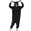 Kigurumi Cartoon Onesie Pokemon Cosplay Umbreon Pajamas Girl Women Adult Black Sleepwear Party Jumpsuit Winter Sleep Overalls XL