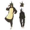 2019 Winter Christmas Kigurumi Pajama Adult Animal Unicorn Onesie Women Men Couple Pajamas Set Kegurumi Sleepwear Flannel Zipper