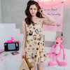 Summer Women Sleepwear Cotton Sleeveless Mini Nightgown Women Cotton Female Nightwear Plus Size Nightdress Sexy Home Dress Sleep