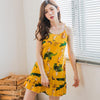 Summer Women Sleepwear Cotton Sleeveless Mini Nightgown Women Cotton Female Nightwear Plus Size Nightdress Sexy Home Dress Sleep