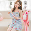 Summer Women Sleepwear Cotton Sleeveless Mini Nightgown Women Cotton Female Nightwear Plus Size Nightdress Sexy Home Dress Sleep