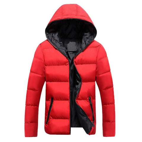 ZOGAA 2019 Men Winter Casual New Hooded Thick Padded Jacket Zipper Slim Men And Women Coats Men Parka Outwear Warm Coat