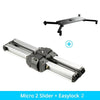 Portable Micro 2 Professional Camera Video Slider Travel Track Slider Dolly Track Rail for DSLR/ARRI Mini/RED/BMCC Iphone X