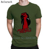 Funny Gym Shirt Kettlebell Fitness T Shirt Anti-Wrinkle Letters Cotton Summer Style Formal O Neck Create Basic Shirt