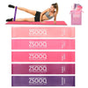 Resistance Bands Gym Fitness Gum Training Pull Rope 0.35mm-1.1mm Pilates Sport Rubber Fitness Bands Crossfit Workout Equipment