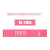 Resistance Bands Gym Fitness Gum Training Pull Rope 0.35mm-1.1mm Pilates Sport Rubber Fitness Bands Crossfit Workout Equipment