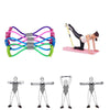 Gym Rubber Elastic Bands 8 Word Chest developer TPE Resistance Band for Men Women Fitness Training Home Yoga Outdoor Excercise