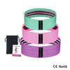 2019 Durable Hip Circle Band Yoga Anti-slip Gym Fitness Rubber Band Exercises Braided Elastic Band Hip Lifting Resistance Band