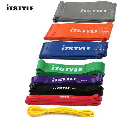 ITSTYLE 41" Resistance Bands 8 Level Crossfit latex Loop band Strap Expander Power Rubber Pull Up Strengthen Muscles Rope