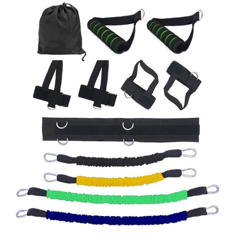 Resistance Bands Stretching Strap Set for Leg Waist Bouncing Training Tools 35LBS 40LBS Fitness Body Building Equipments