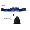 Latin Training Elastic Bands gym Pilates Yoga Fitness pull up rope stretching exercise resistance band set workout equipments