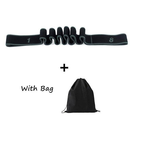 Latin Training Elastic Bands gym Pilates Yoga Fitness pull up rope stretching exercise resistance band set workout equipments