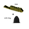 Latin Training Elastic Bands gym Pilates Yoga Fitness pull up rope stretching exercise resistance band set workout equipments