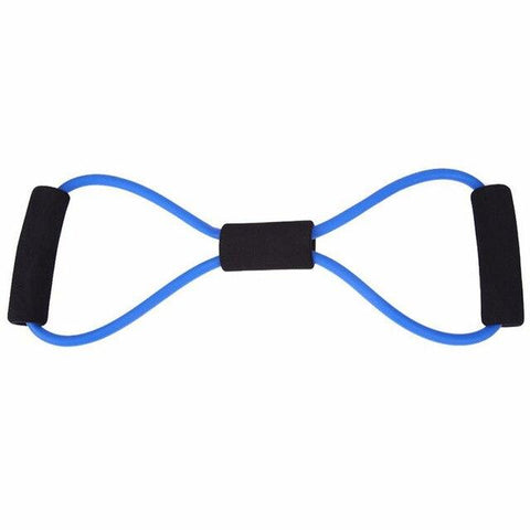 8 Shaped Resistance Bands Elastic Rubber Loops Latex Pull Fitness Belt Rope Tension Chest Expander Yoga Pilates Sport Fitness