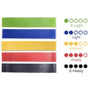 Resistance Bands Sets 5 Levels Workout Rubber Loop For Fitness Gym Strength Training Band Expander Gym Fitness Equipment