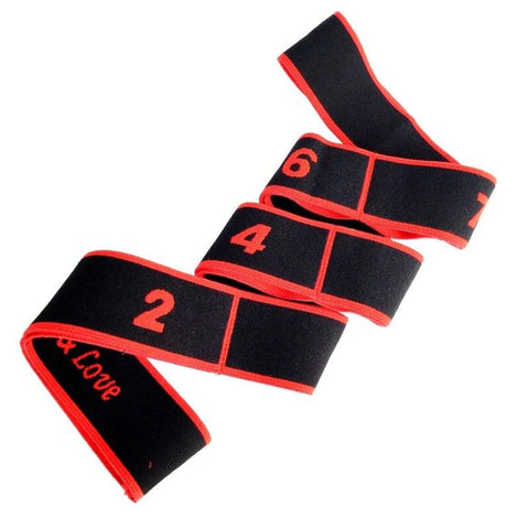 Gymnastics Adult Latin Training Bands Pilates Yoga Stretch Resistance Bands Elastic Workout Fitness Equipment Training Expander