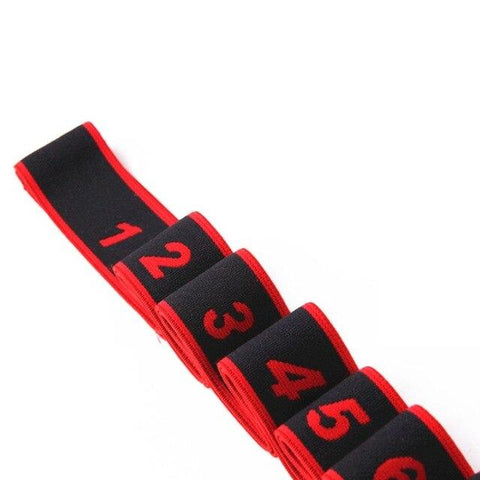 Gymnastics Adult Latin Training Bands Pilates Yoga Stretch Resistance Bands Elastic Workout Fitness Equipment Training Expander