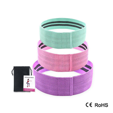 Resistance Bands 3-Piece Set Fitness Rubber Bands Expander Elastic Band For Fitness Elastic Bands Resistance Exercise Equipment