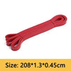 8 Size Yoga Training Latex Resistance Bands Natural Latex Pull Up Strength Exercise Tension Ring Yoga Sport Accessories