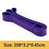8 Size Yoga Training Latex Resistance Bands Natural Latex Pull Up Strength Exercise Tension Ring Yoga Sport Accessories