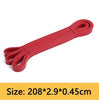 8 Size Yoga Training Latex Resistance Bands Natural Latex Pull Up Strength Exercise Tension Ring Yoga Sport Accessories