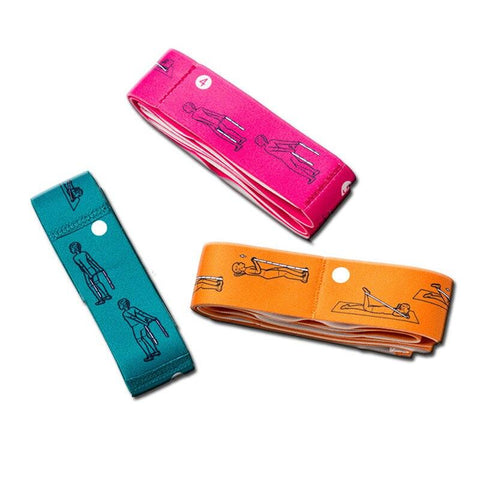 Yoga Pilates Stretch Strap Belt Physical Training Resistance Band Body Building Elastic Band Gym Fitness Resistance Belt Rope