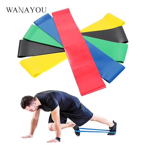 1 PCS Resistance Bands Workout Gym Fitness Equipment  Pull Up Strength Training Rubber Bands Pilates Yoga Body Building Bands