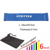 Resistance Bands Strength Training Elastic Workout Rubber Loop band For Fitness Gym Yoga Pilates Expander