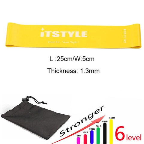 Resistance Bands Strength Training Elastic Workout Rubber Loop band For Fitness Gym Yoga Pilates Expander