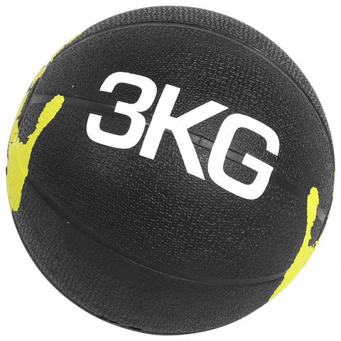 3KG Rubber Medicine Gym Ball Yoga Fitness Bal Waist abdomen Rehabilitation physical training Muscle Training Exercise Equipment