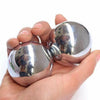 Solid steel baoding ball iron fitness handball middle-aged sensory ball turn message medicine balls 1pair