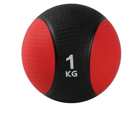 1kg Rubber Elastic Medicine Ball Gravity Ball Fitness Muscle Exercise Waist Abdominal Training Balance Ball Fitness Equipment