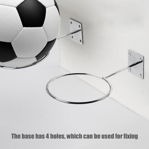 Stainless Steel Wall Mount Garage Basketball Storage Rack Display Ball Holder for Basketball Volleyball Medicine Ball Football
