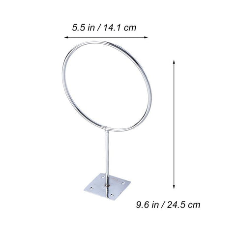 Stainless Steel Wall Mount Garage Basketball Storage Rack Display Ball Holder for Basketball Volleyball Medicine Ball Football